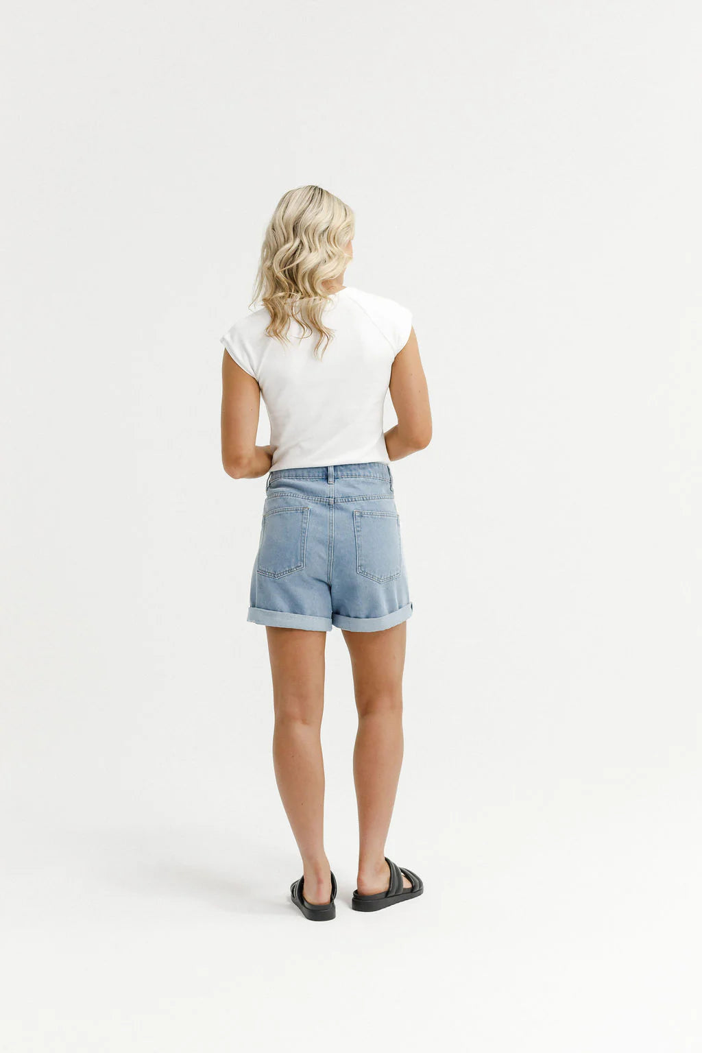 Homelee - OLIVER SHORTS - STONEWASH