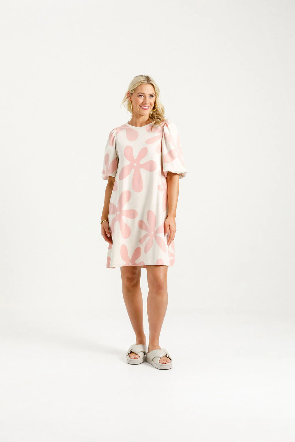 Homelee IVY DRESS - BLOSSOM DAISIES