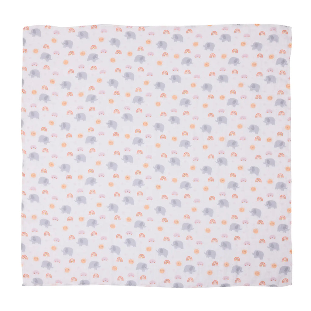 SPLOSH BABY ELEPHANT MUSLIN WRAP