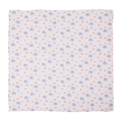 SPLOSH BABY ELEPHANT MUSLIN WRAP