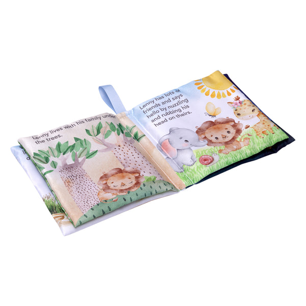 SPLOSH BABY LION CLOTH BOOK