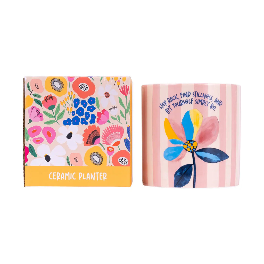 SPLOSH - BILLIE GIRL CERAMIC PLANTER