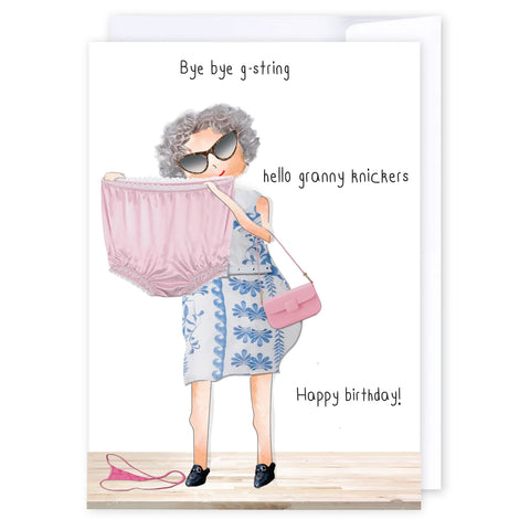 icandy card - Bye bye g-string