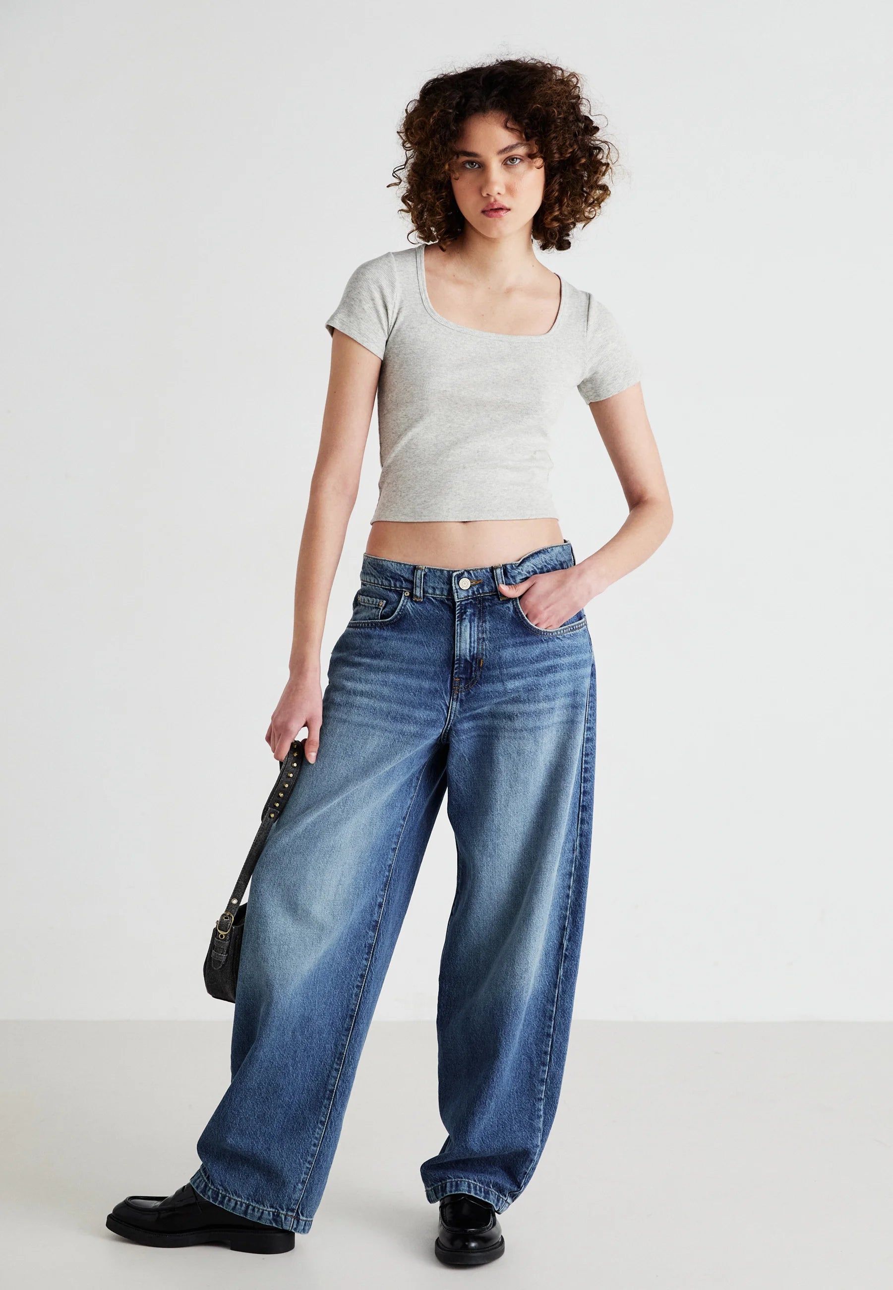 LTB  LARRIE HIGH RISE BAGGY - TALEA WASH