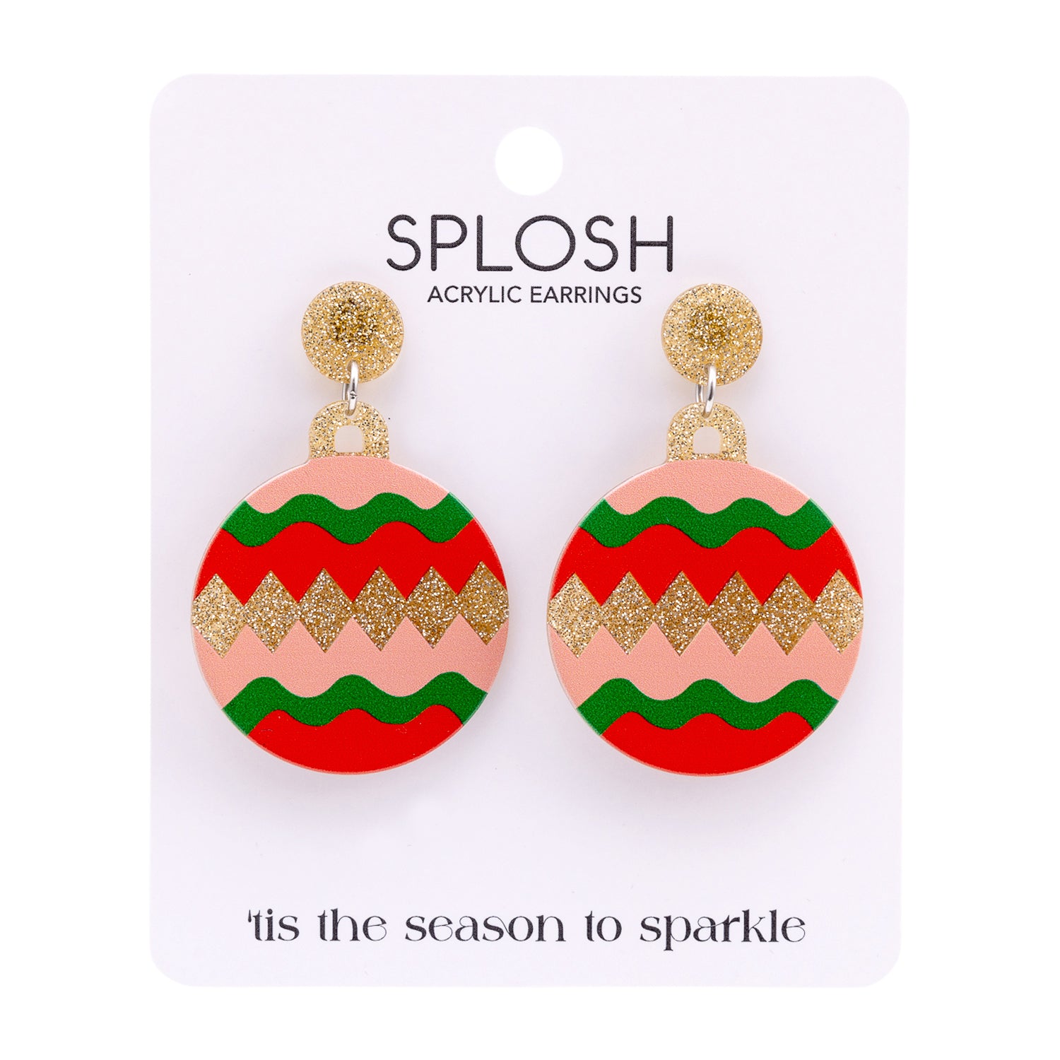 SPLOSH - Christmas Ornament Earrings