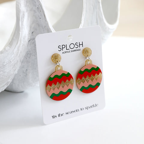 SPLOSH - Christmas Ornament Earrings