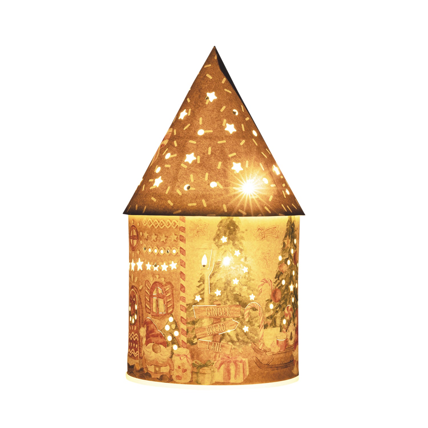 SPLOSH - CHRISTMAS LIGHT UP GINGERBREAD HOUSE