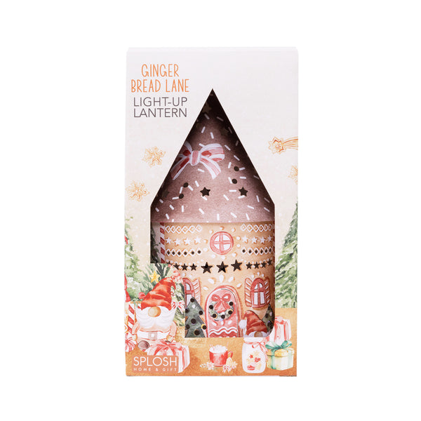 SPLOSH - CHRISTMAS LIGHT UP GINGERBREAD HOUSE
