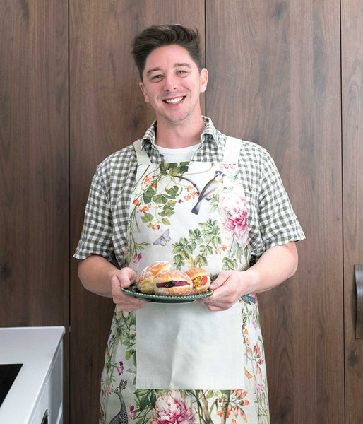 MM Linen CHINOISERIE APRON