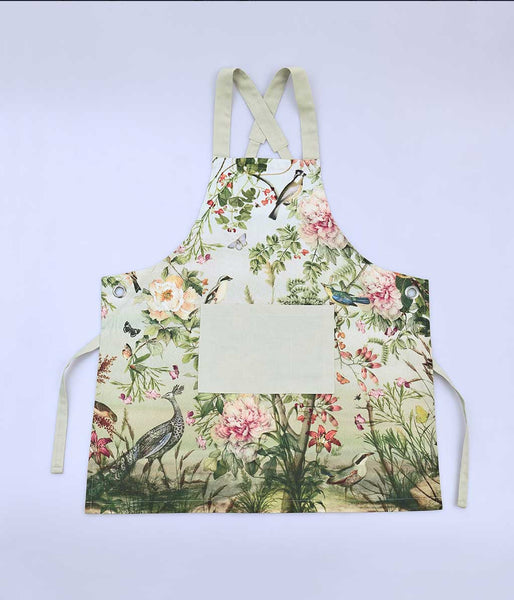 MM Linen Chinoiserie Apron