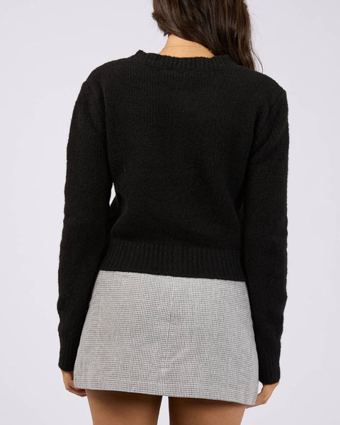 AAE Claude Cardigan - Black