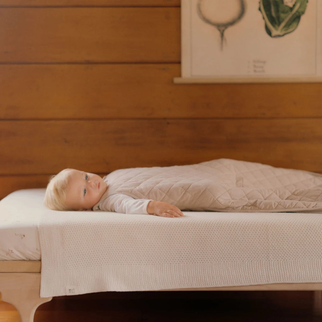 Nature Baby Quilted Cotton Merino Duvet Sleeping Bag