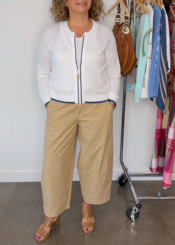 ZAKET & PLOVER - BARREL LEG PANT - PEANUT BUTTER