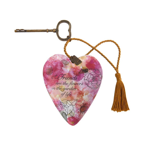 DEMDACO ART HEARTS - FRIENDS ARE FLOWERS