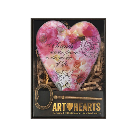DEMDACO ART HEARTS - FRIENDS ARE FLOWERS