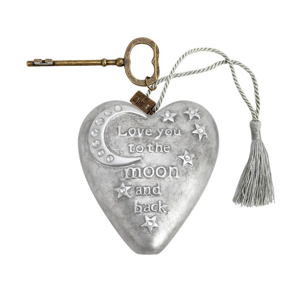 DEMDACO ART HEARTS - LOVE YOU TO THE MOON
