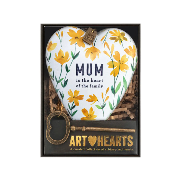 DEMDACO ART HEARTS - MUM IS THE HEART OF THE FAMILY