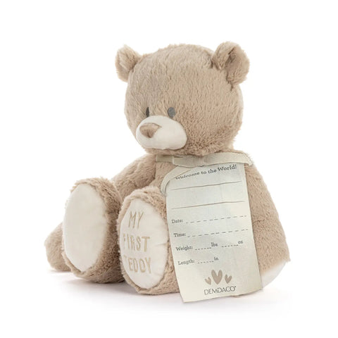 DEMDACO MY FIRST TEDDY - TAN 24CM