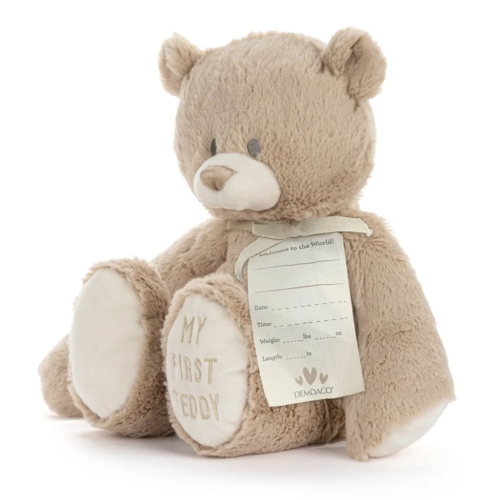 DEMDACO MY FIRST TEDDY - TAN 40CM