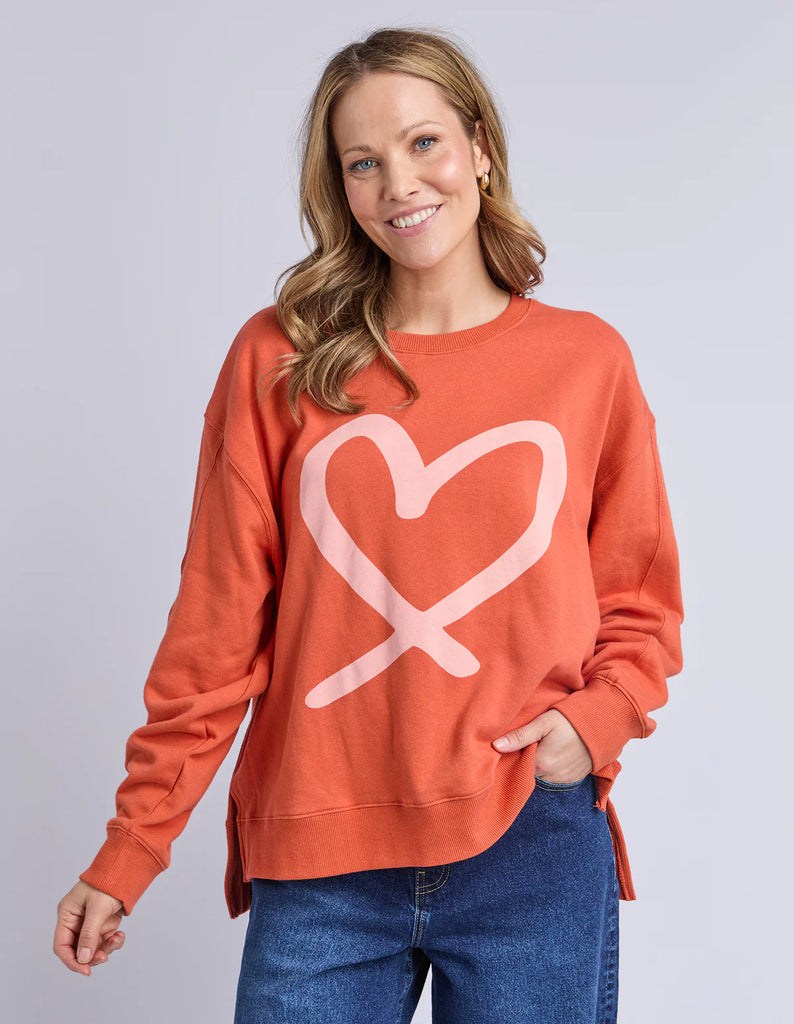 ELM ELIN CREW - ORANGE