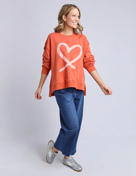 ELM ELIN CREW - ORANGE