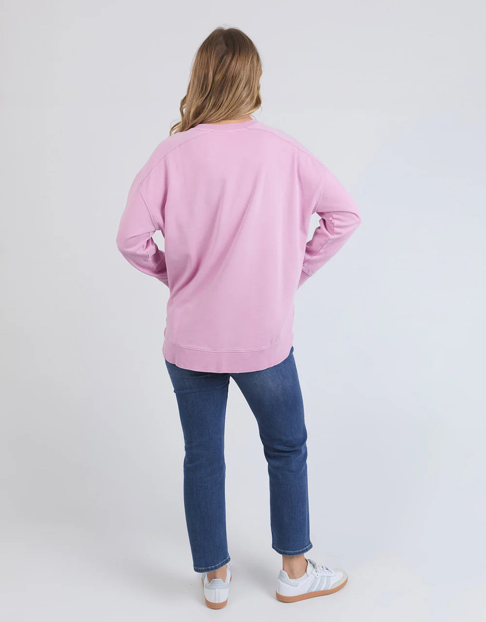 ELM  ESTABLISHED CREW - PEONY PINK