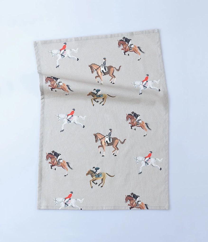 MM Linen - EQUESTRIAN TEA TOWEL