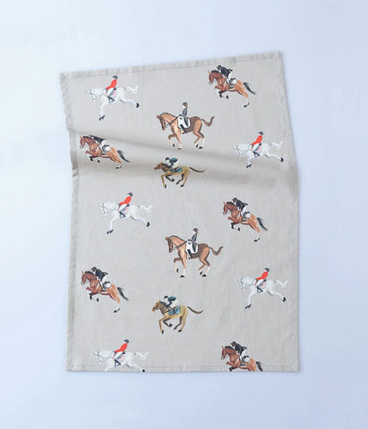 MM Linen - EQUESTRIAN TEA TOWEL
