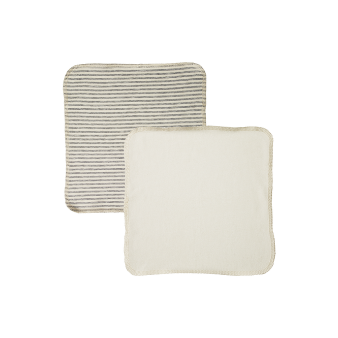 Nature Baby - Jersey face cloths - 10 pack