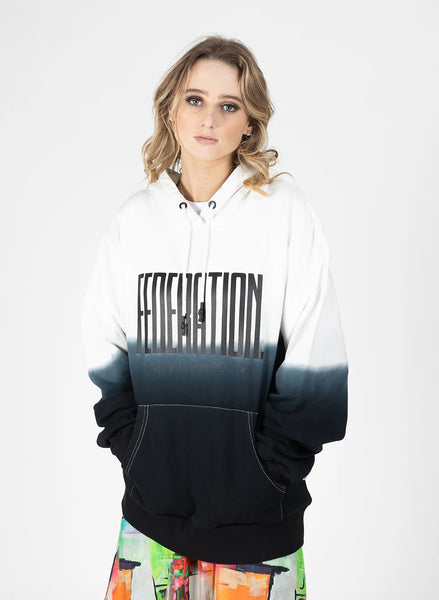 Federation  FADED HOOD - STABLISHED - WHITE