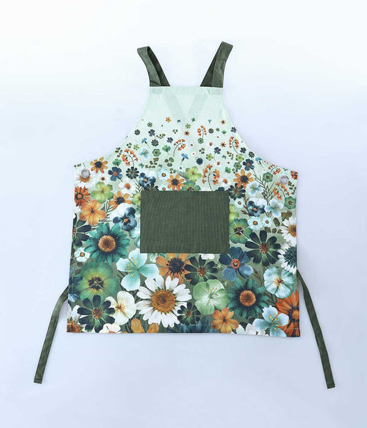 MM Linen FLOWERFIELD APRON