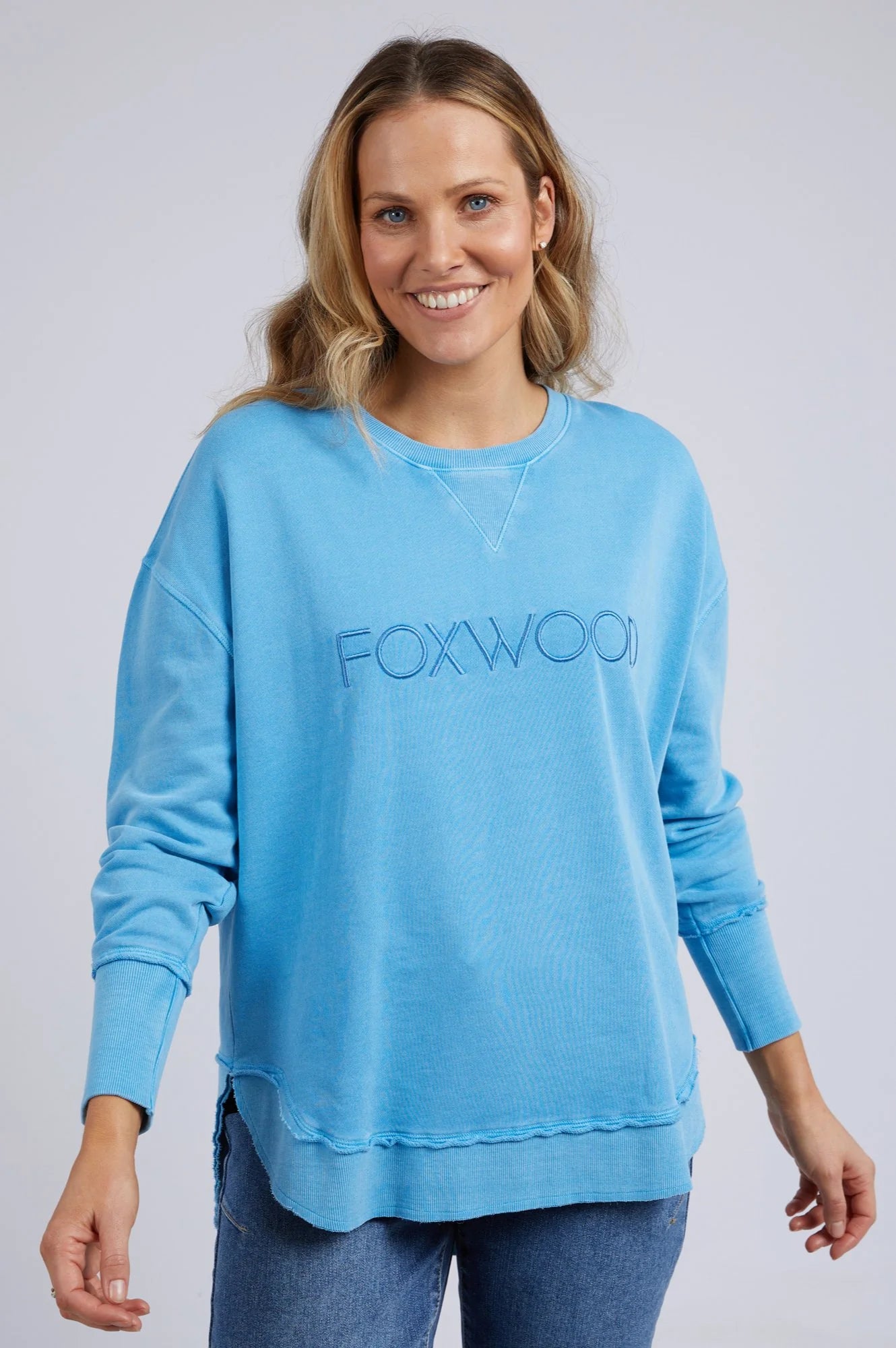 Foxwood - Simplified Crew - BRIGHT BLUE