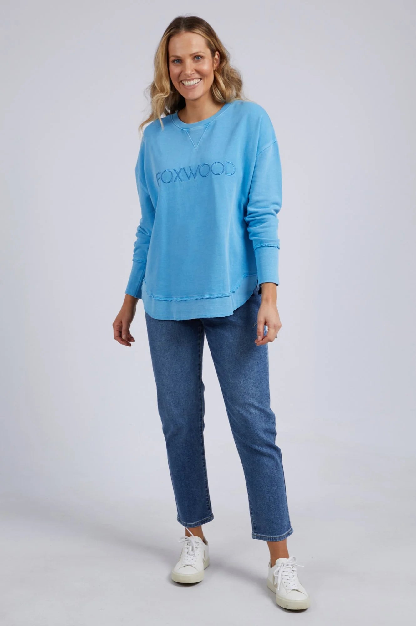 Foxwood - Simplified Crew - BRIGHT BLUE