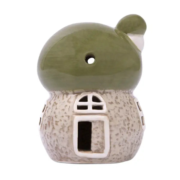 SPLOSH - WHIMSICAL GARDEN CERAMIC MOONDROP MUSHROOM LIGHT UP HOUSE