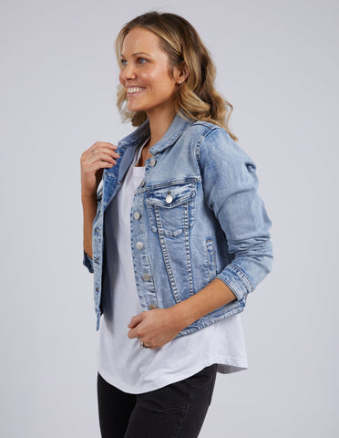 FOXWOOD GEORGIA DENIM JACKET - LIGHT BLUE