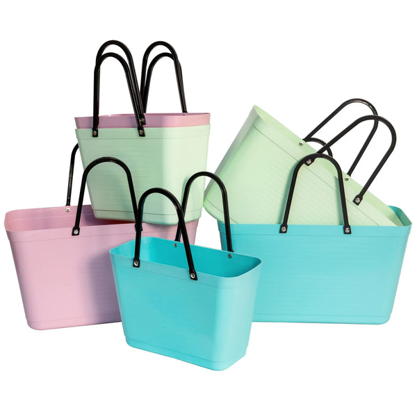 Small Aqua Hinza Bag - Green Plastic