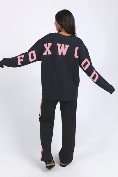 Foxwood - INTERVAL CREW - NAVY/NEON PINK