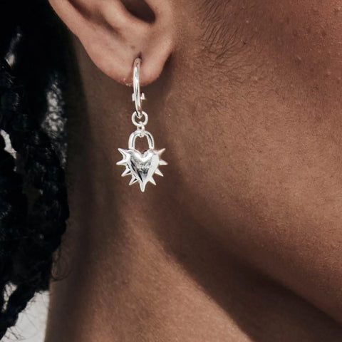 Stolen - Love Locket Anchor Earrings