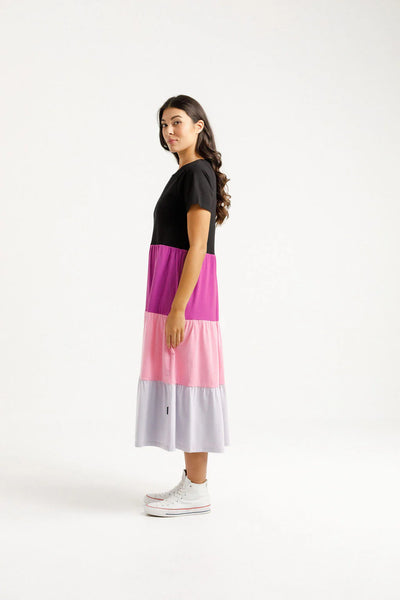 Homelee  KENDALL DRESS - ORCHID CANDY