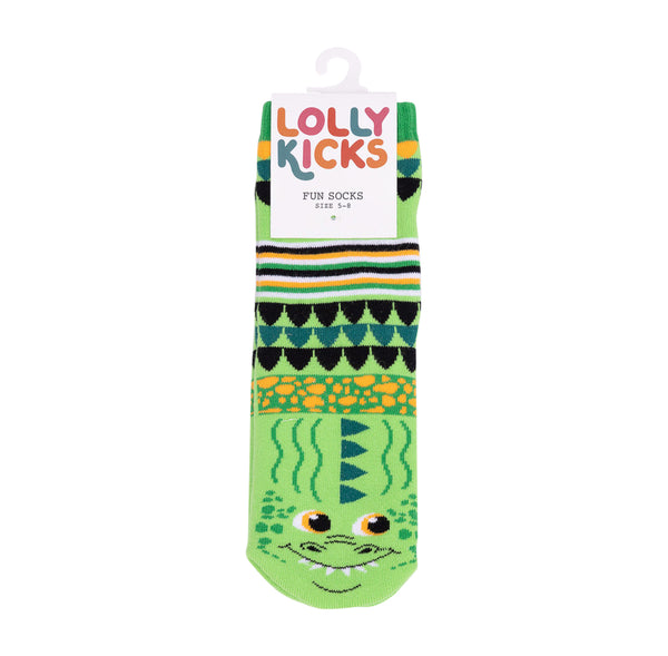 Splosh Lolly Kicks Dino Socks