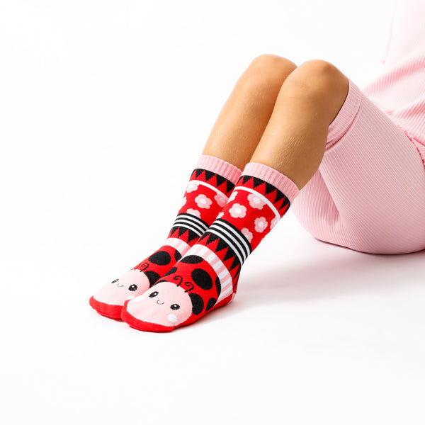 Splosh Lolly Kicks Ladybug Socks