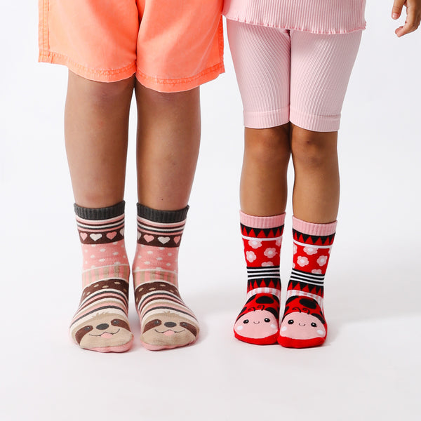 Splosh Lolly Kicks Ladybug Socks