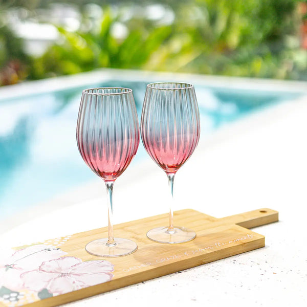 SPLOSH - LOVE, VERA WINE GLASS - SET OF 2