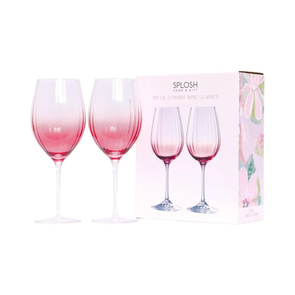 SPLOSH - LOVE, VERA WINE GLASS - SET OF 2