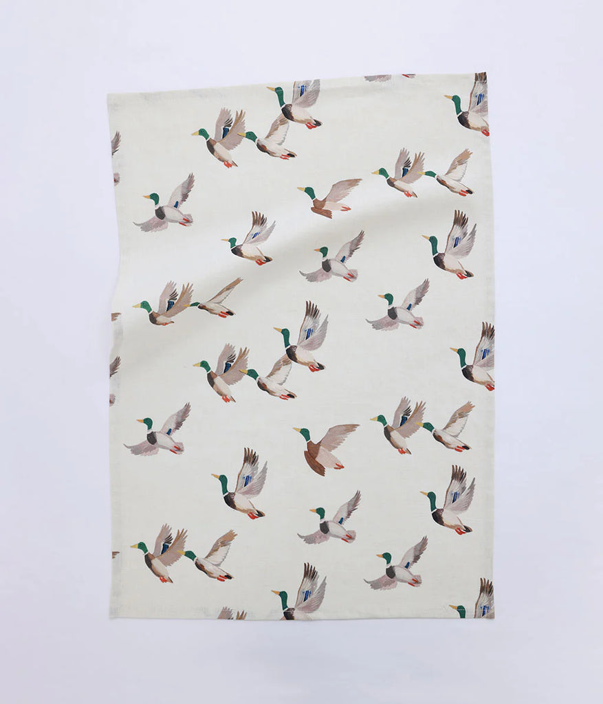 MM Linen MALLARD Tea Towel