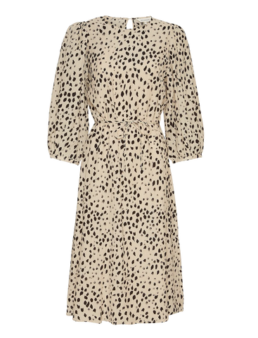 MSCH - ANGELINA 3/4 DRESS - PEYOTE DOT