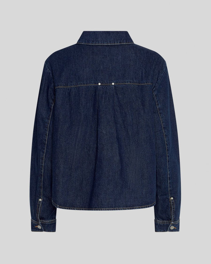 MSCH - ADNA ELENA SHIRT - DARK BLUE WASH