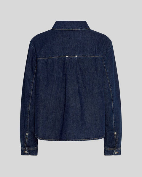 MSCH - ADNA ELENA SHIRT - DARK BLUE WASH