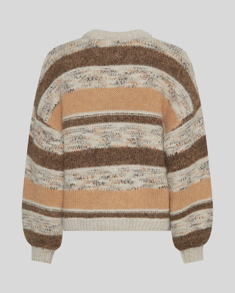 MSCH - CONSTANCE PULLOVER - OATMEAL/BROWN