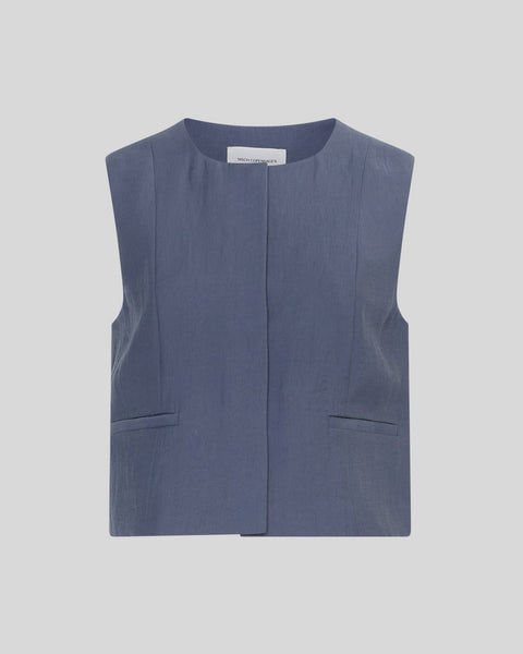 MSCH - FRODE WAISTCOAT  - VINTAGE INDIGO